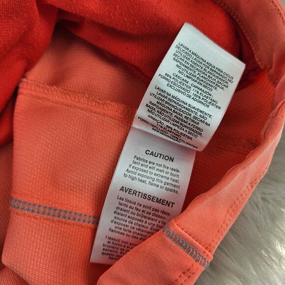 Columbia Softshell Fleece Jacket Coral Zip Up Outdoor Hiking Winter Fall Medium - Picture 8 of 11